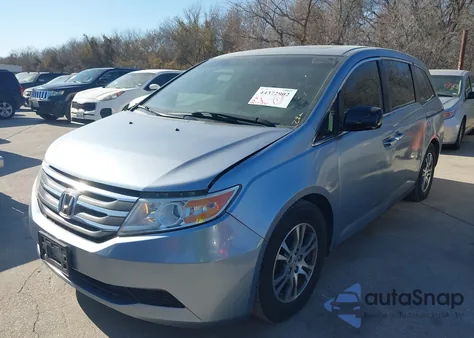 2012 Honda Odyssey Ex-L z USA, uszkodzony, nr VIN 5FNRL5H66CB015080